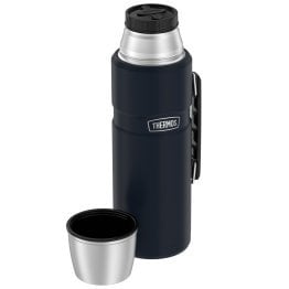Thermos® Stainless King™ Vacuum Insulated Stainless Steel Beverage Bottle (2 L; Blue)