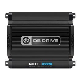 DB Drive™ WDX MOTO Series MOTO1000/1 1,000-Watt-Max Monoblock Class-D Audio Amplifier 12-Volt for Vehicles, Off-Road, and Marine, with Remote