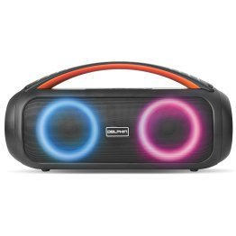 Dolphin® Audio LX-220 Portable 30-Watt-Continous-Power Bluetooth® Waterproof Boom Box with Lights