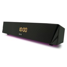 Dolphin Audio 16-Inch Portable Bluetooth® Sound Bar with Alarm and Clock