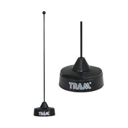 Tram® 200-Watt Pretuned 410 MHz to 490 MHz Black-Nut-Type Quarter-Wave Antenna with NMO Mounting