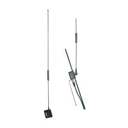 Tram® 50-Watt Pretuned Dual-Band 150 MHz to 154 MHz VHF/450 MHz to 470 MHz UHF Amateur Radio Antenna Kit with Glass Mount and Cable