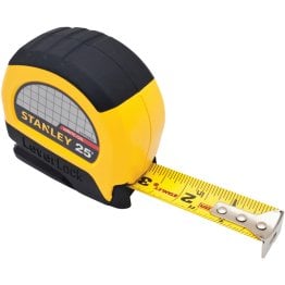STANLEY® LeverLock® 25ft Tape Rule Measure