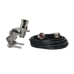 Browning® Mirror-Mount Kit for CB Antenna with 18-Foot Coaxial Cable and Preinstalled UHF PL-259 Connectors