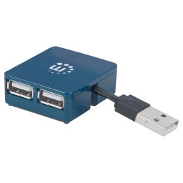 Manhattan® 4-Port High-Speed USB Micro Hub