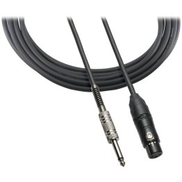 Audio-Technica® ATR-MCU XLR-Female to 1/4-In. Microphone Cable (10 Ft.)