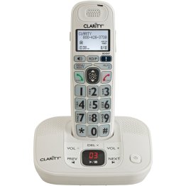 Clarity® DECT 6.0 Amplified Cordless Phone with Digital Answering System