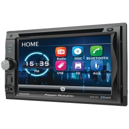 Power Acoustik® 6.2" Incite Double-DIN In-Dash Detachable LCD Touchscreen DVD Receiver with Bluetooth®