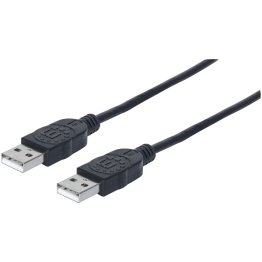 Manhattan® USB 2.0 A-Male to A-Male Cable (6 Ft.)