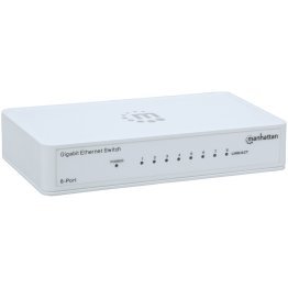 Manhattan® Gigabit Ethernet Switch (8 Port)