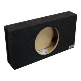 Atrend® BBox® Series Sealed Shallow-Mount Truck-Box Enclosure for Single 12-In. Pioneer® Subwoofer, Black, 12PST
