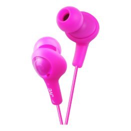 JVC® HA-FX5 Gumy Plus Inner-Ear Earbuds (Pink)