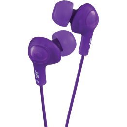 JVC® HA-FX5 Gumy Plus Inner-Ear Earbuds (Violet)