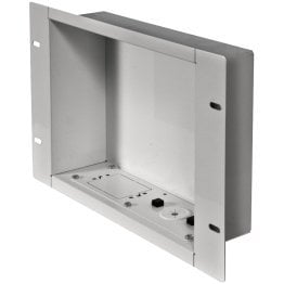Peerless-AV® In-Wall Recessed Cable Management and Power Storage Accessory Box without Power Outlet