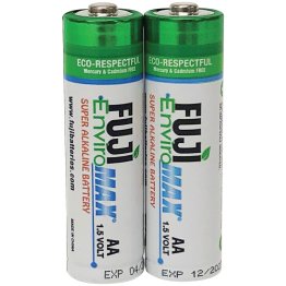 FUJI ENVIROMAX® EnviroMax™ AA Super Alkaline Batteries (2 Pack)