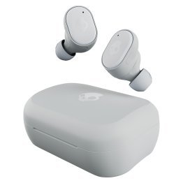 Skullcandy® Grind® In-Ear True Wireless Stereo Bluetooth® Earbuds with Microphone (Light Gray / Blue)