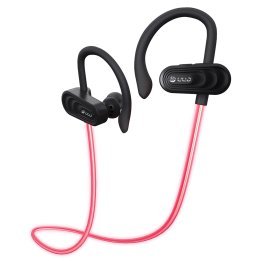 Tokk™ Glow In-Ear Bluetooth® Earbuds with Microphone (Black)