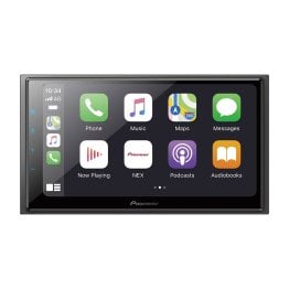 Pioneer® 6.8-In. Car In-Dash Unit, Double-DIN Digital Media Receiver with Touch Screen, Apple CarPlay®/Android Auto™, and Alexa® Built-in