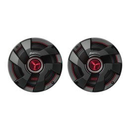 Pioneer® P.R.O. Series TS-BM651PRO 6.5-In. 500-Watt-Max-Power Mid-Bass Drivers, Black and Red, 2 Count