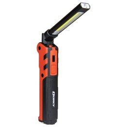 Dorcy® 450-Lumen Flex COB Rechargeable Work Light and LED Tip Inspection Flashlight