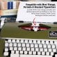 The Oliver Typewriter Company Twin-Spool Typewriter Ribbon for Manual Typewriters, Red/Black