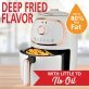Brentwood® 2-Qt. 1,200-Watt Electric Air Fryer with Timer and Temperature Control (White)