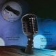 Pyle® Classic Retro Vintage-Style Dynamic Vocal Microphone (Black)