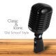 Pyle® Classic Retro Vintage-Style Dynamic Vocal Microphone (Black)