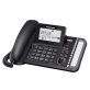 Panasonic® DECT 6.0 1.9 GHz Link2Cell® 2-Line Digital Corded/Cordless Phone (1 Handset)