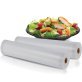 NutriChef Universal 8-In. Vacuum Sealer Bags, 2 Rolls for 100 Ft. Total Length