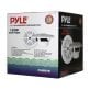 Pyle® Hydra Series 6.5-In., 120-Watt 2-Way Marine Speakers, White 2 Pack