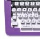 The Oliver Typewriter Company Timeless Manual Typewriter (Purple)