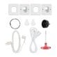 Helios In-Wall Single-Outlet Relocation Kit for TV Installation, HS-PWRLOC01