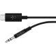 Belkin® RockStar™ 3.5 mm to USB-C® Audio Cable, 3 Feet