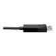 Tripp Lite® by Eaton® USB-C® to DisplayPort™ M/M Adapter Cable, 4K 60 Hz, Locking DP Connector, 6 Ft.