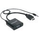 Manhattan® HDMI® Male to VGA Female Converter with Audio