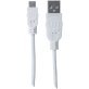 Manhattan® A-Male to Micro B-Male USB 2.0 Cable (3 Ft.)