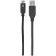 Manhattan® USB-C® Male 3.0 to USB-A Male 2.0 Cable, 3ft