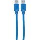 Manhattan® A-Male to A-Male SuperSpeed USB Cable, 6ft