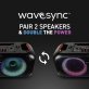 Dolphin® Audio SP-2600RBT Portable 2,000-Watt-Peak-Power Bluetooth® Party Speaker® with Lights, Microphone, and Shoulder Strap