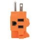 Axis™ 3-Outlet Heavy-Duty Grounded Adapter