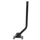 Antennas Direct® ClearStream™ 20-In. TV Antenna Mast with Pivoting Base and Hardware — All-Weather Easy-Install Steel Pole and Base (Black)