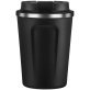 ASOBU® Cafe Compact Insulated Travel Coffee Mug, 13-Oz. Capacity (Black)