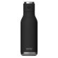 ASOBU® Insulated Water Bottle with Wireless Connection Speaker (Black)