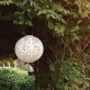 Allsop® Home Garden Soji™ Stella Boho Globe 12-In. Tyvek® Solar Lantern