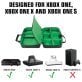USA Gear® S Series S13 Protective Console Travel Case for Xbox® One (Green)