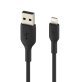 Belkin® BOOST UP CHARGE™ Lightning® to USB-A Cable, Black (6.6 Ft.)