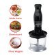 Brentwood® 2-Speed Hand Blender and Food Processor with Balloon Whisk, Black