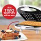 Brentwood® Nonstick Dual Waffle Maker (White)