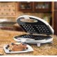 Brentwood® Nonstick Dual Waffle Maker (White)